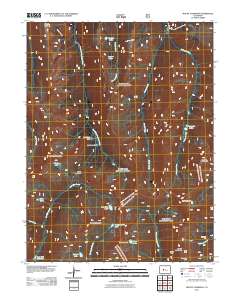 Mount Champion 2011 topographic map thumbnail