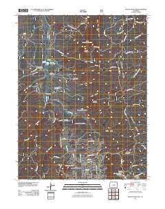 Mount Deception 2011 topographic map thumbnail