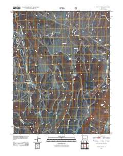 Poison Draw 2011 topographic map thumbnail
