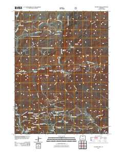 Poudre Park 2011 topographic map thumbnail