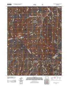 Sargents Mesa 2011 topographic map thumbnail