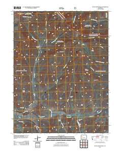 South Mamm Peak 2011 topographic map thumbnail