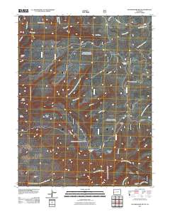 Uncompahgre Butte 2011 topographic map thumbnail