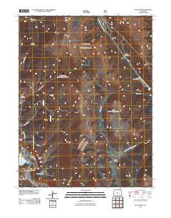 South Peak 2011 topographic map thumbnail