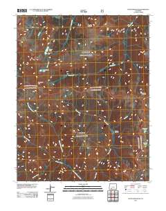 South River Peak 2011 topographic map thumbnail