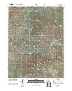 Raymer NW 2011 topographic map thumbnail