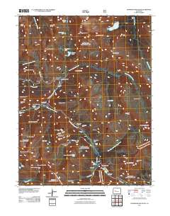Snowmass Mountain 2011 topographic map thumbnail