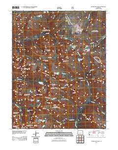 Storm King Peak 2011 topographic map thumbnail