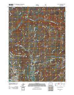 Rocky Peak 2011 topographic map thumbnail