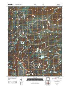 Sand Point 2011 topographic map thumbnail