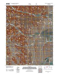 Twin Mountains SE 2011 topographic map thumbnail