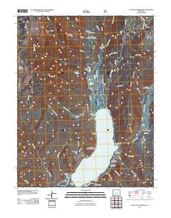 Vallecito Reservoir 2011 topographic map thumbnail