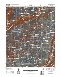 Boggy Draw 2011 topographic map thumbnail