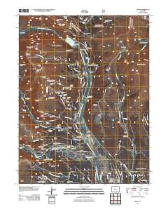 Alma 2011 topographic map thumbnail