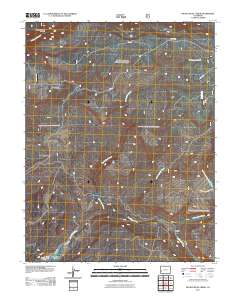 Big Bucktail Creek 2011 topographic map thumbnail