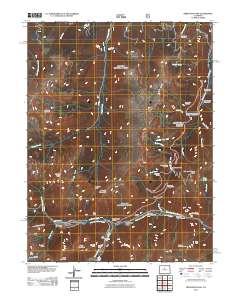 Berthoud Pass 2011 topographic map thumbnail
