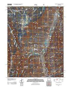 Alpine Plateau 2011 topographic map thumbnail
