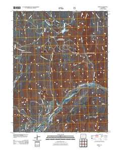Bowie 2011 topographic map thumbnail