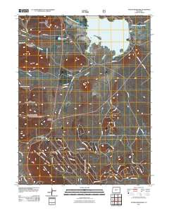 Antero Reservoir 2011 topographic map thumbnail