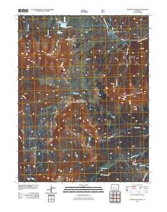 Anthracite Range 2011 topographic map thumbnail