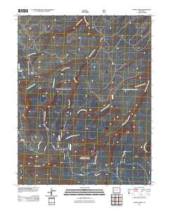 Pryor Creek 2011 topographic map thumbnail