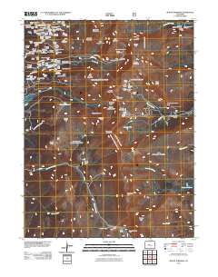 Mount Sherman 2011 topographic map thumbnail