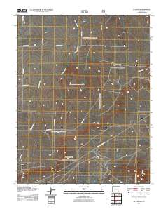 La Junta SE 2011 topographic map thumbnail