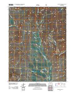 Gunsight Pass 2011 topographic map thumbnail