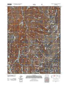 Hackett Mountain 2011 topographic map thumbnail