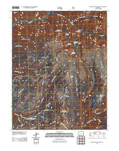 Mountain View Crest 2011 topographic map thumbnail