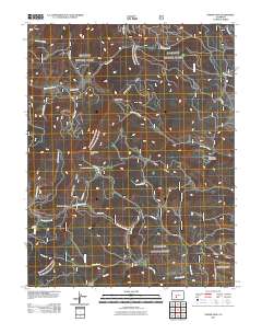 North Pass 2011 topographic map thumbnail