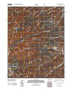 Mount Ouray 2011 topographic map thumbnail