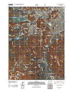 Longs Peak 2011 topographic map thumbnail