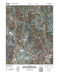 Pagosa Springs 2011 topographic map thumbnail
