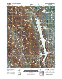 Horsetooth Reservoir 2011 topographic map thumbnail