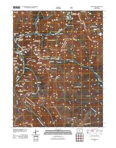 Montezuma 2011 topographic map thumbnail