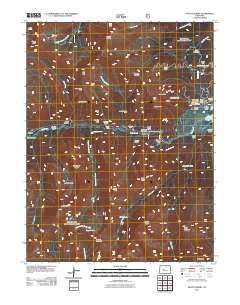 Mount Elbert 2011 topographic map thumbnail