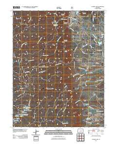 Palmer Lake 2011 topographic map thumbnail