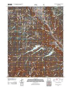 Woodland Park 2011 topographic map thumbnail