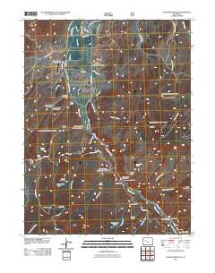 Suicide Mountain 2011 topographic map thumbnail