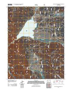 Taylor Park Reservoir 2011 topographic map thumbnail