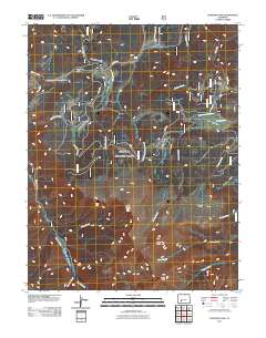 Stewart Peak 2011 topographic map thumbnail