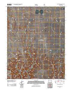 Tubs Springs 2011 topographic map thumbnail