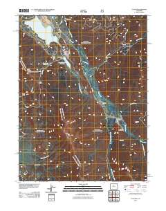 Ute Peak 2011 topographic map thumbnail
