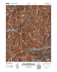 Redcloud Peak 2011 topographic map thumbnail