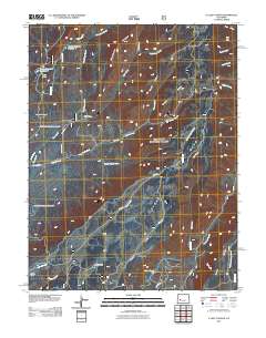 X Lazy F Ranch 2011 topographic map thumbnail