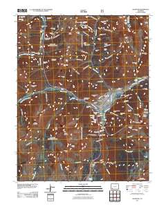Silverton 2011 topographic map thumbnail