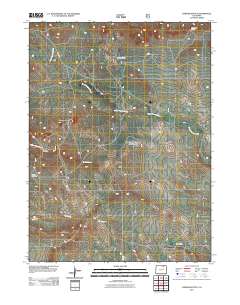 Pawnee Buttes 2011 topographic map thumbnail