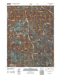 Slide Creek 2011 topographic map thumbnail