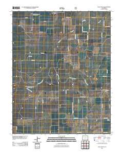 Vilas South 2011 topographic map thumbnail